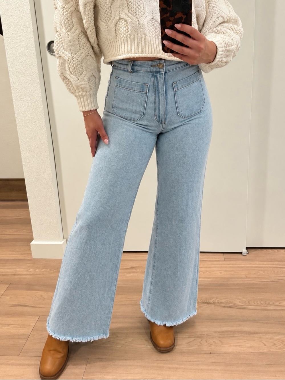 Rolla’s Wide Leg Jeans